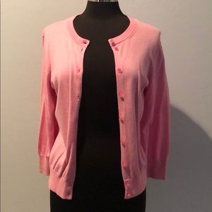 Pink Button up Cardi (BB1)